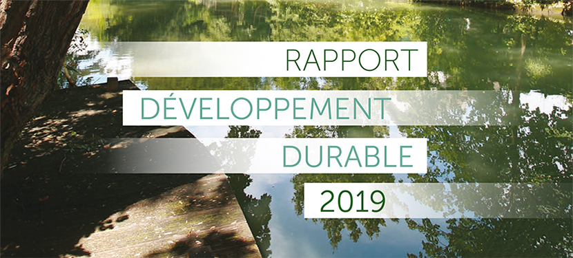 Rapport Développement durable 2019