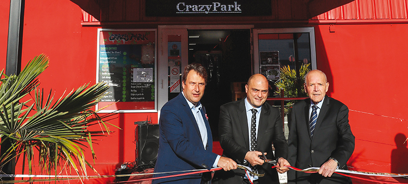 Inauguration du Crazy Park