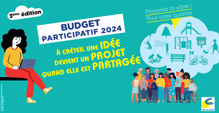 affiche pour le budget participatif 2024