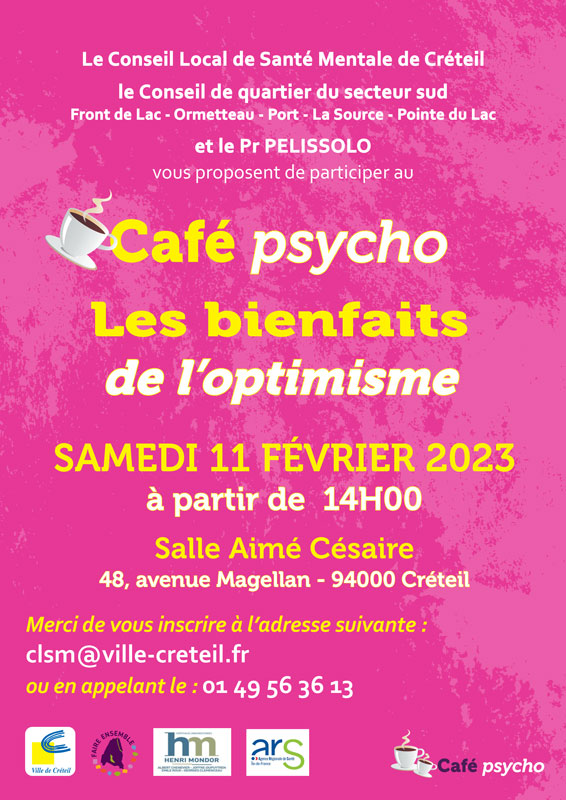Café psycho le 11 février à 14h