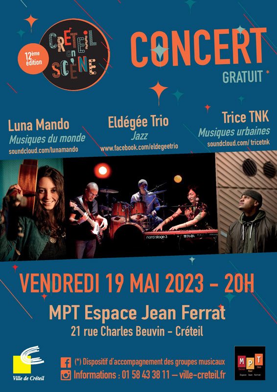Concert le 19 mai, Créteil en scène