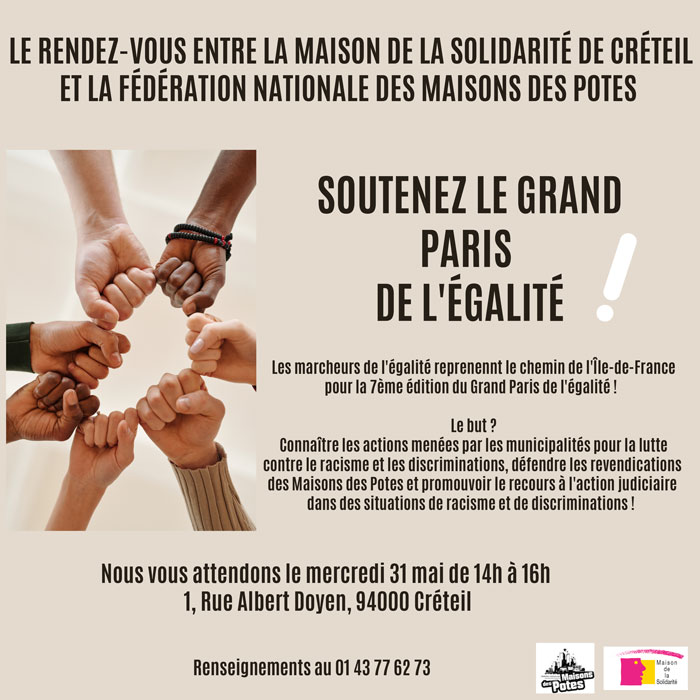 Grand Paris de l'égalité le 31 mai 2023