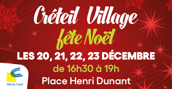 Créteil Village fête Noël 2023