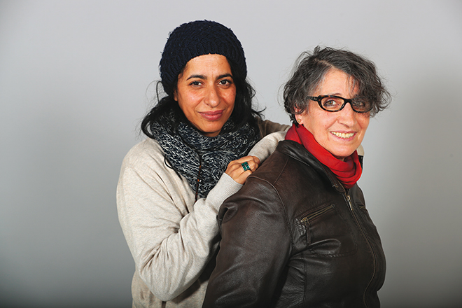 Aïcha Omrane (gauche) et Salika Amara (droite)