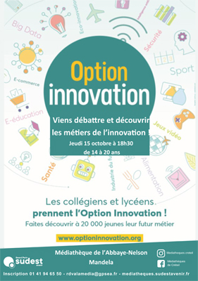 Flyer de l'événement Option innovation