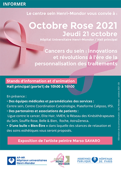 Octobre Rose - Hôpital Universitaire Henri-Mondor 