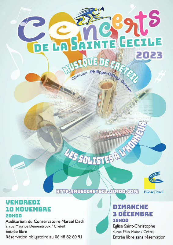 Concerts de la Sainte Cécile 2023