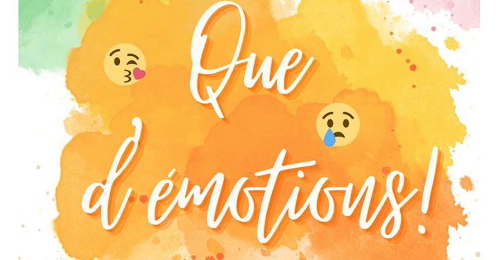Affiche du programme de "Que d'émotions"