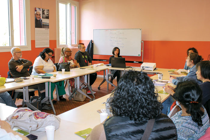 L’atelier “santé et addictions” a eu lieu le 13 avril dernier à la Maison de la solidarité.