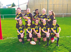 photo de l'équipe féminine de rugby