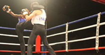 photo de combat de boxe