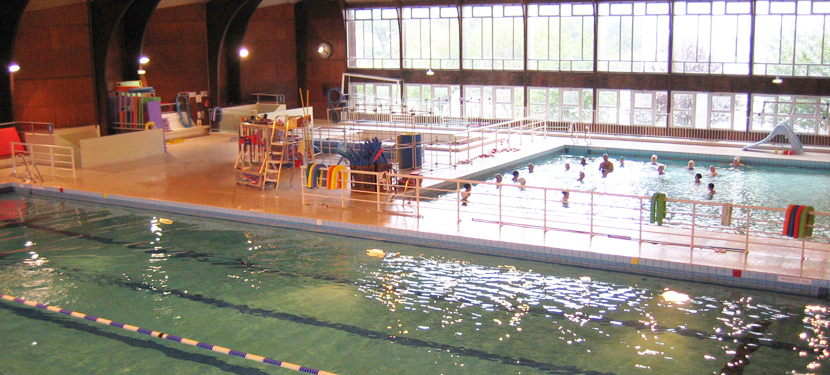 photo de la piscine de la lévrière