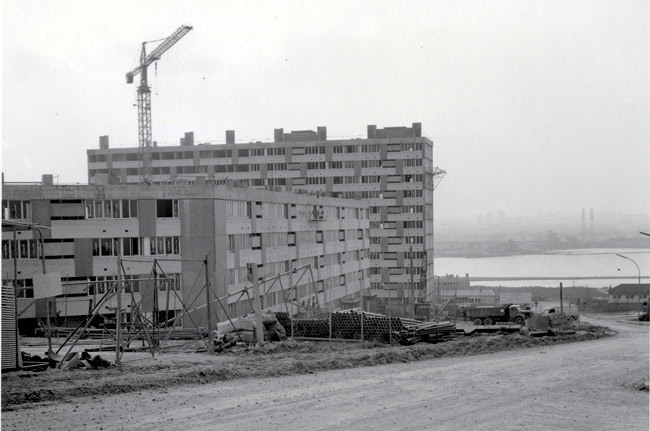 Photo du quartier de la habette 1970