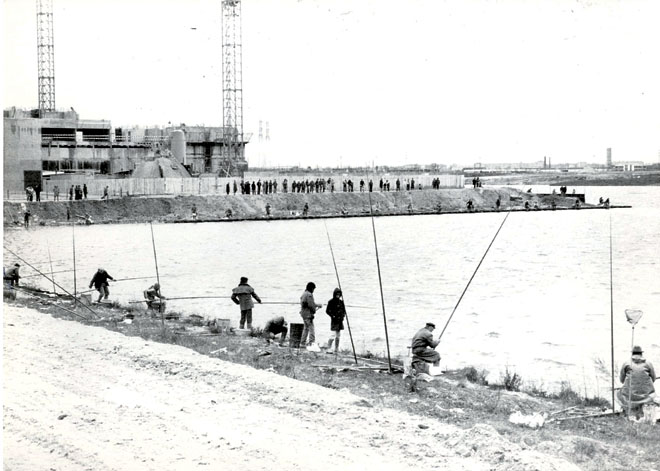 Photo du lac de Créteil avant 