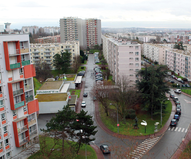 Photo du quartier du Mont-Mesly en 2014