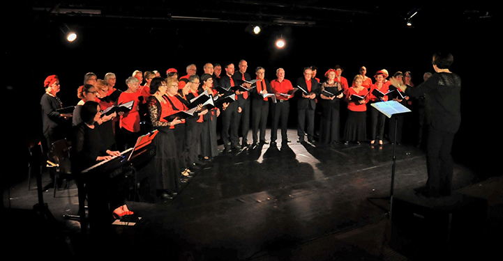 Concert chœur Montaigut mai 2019 à la MJC Créteil