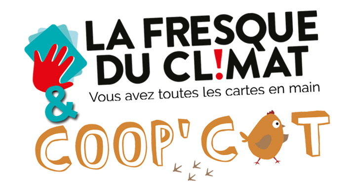 Logos de La Fresque du Climat et Coop'Cot