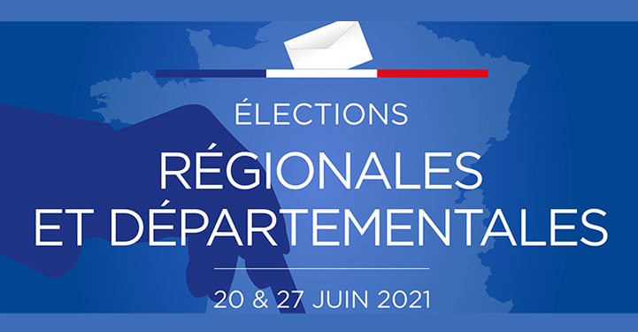 Photo illustration des élections départementales et régionales 2021