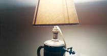 Photo d'une lampe