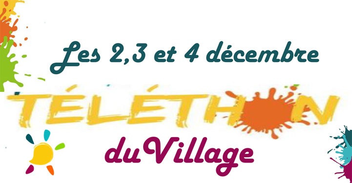 Téléthon du Village les 2, 3 et 4 décembre à Créteil